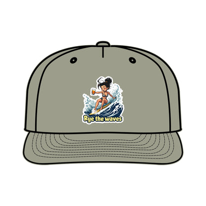 “Rye The Waves” Whiskey Surf Cap Model 2