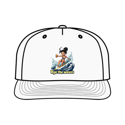 “Rye The Waves” Whiskey Surf Cap Model 2