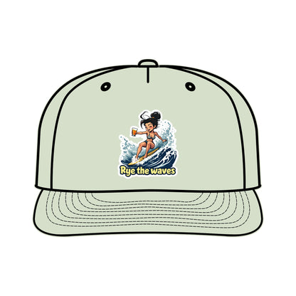 “Rye The Waves” Whiskey Surf Cap Model 2