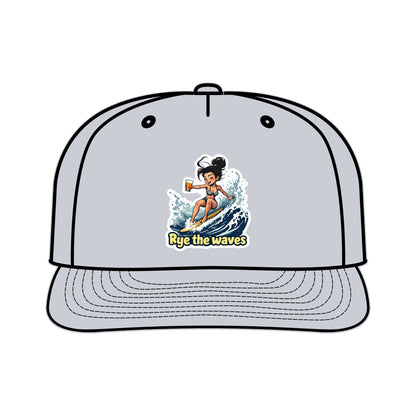 “Rye The Waves” Whiskey Surf Cap Model 2