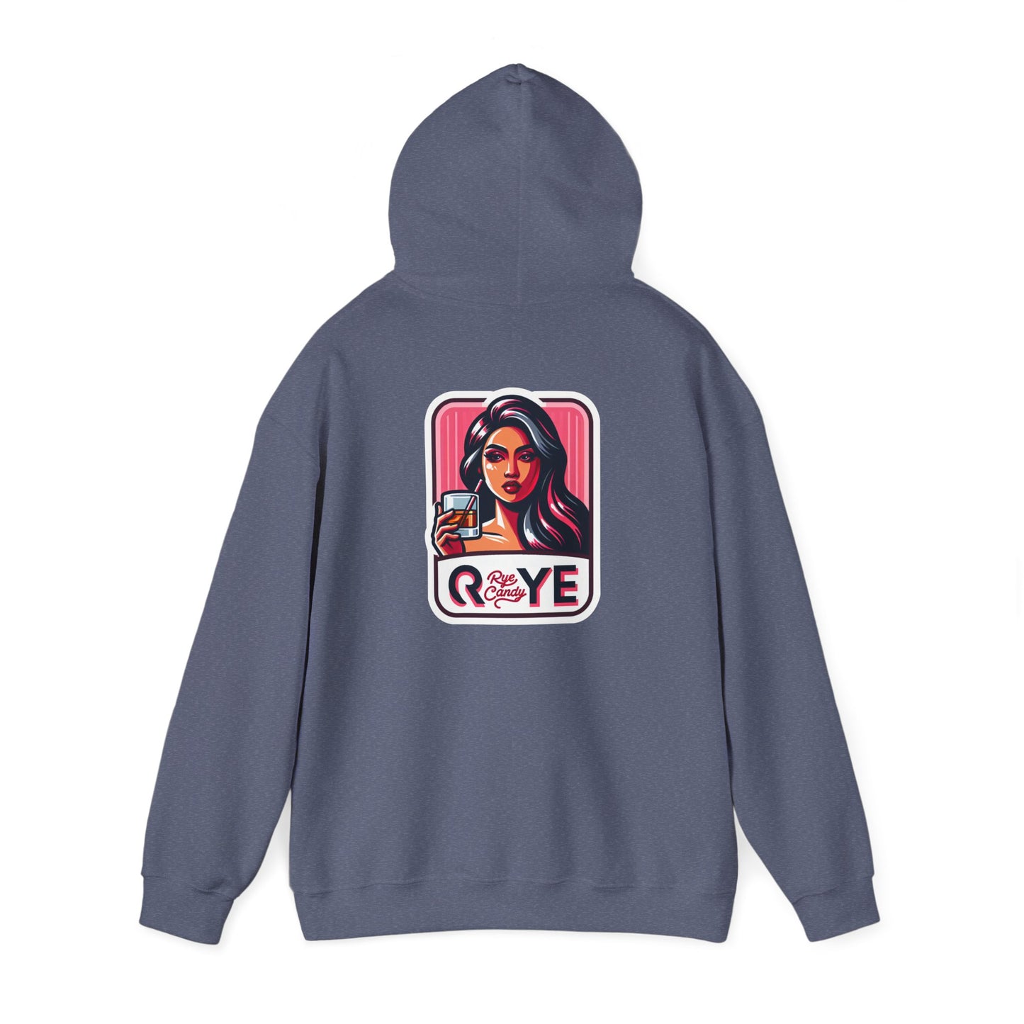 “Rye Candy” Unisex Heavy Hooded Whiskey Sweatshirt