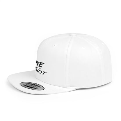 “Rye Not” Whiskey Flat Bill Cap