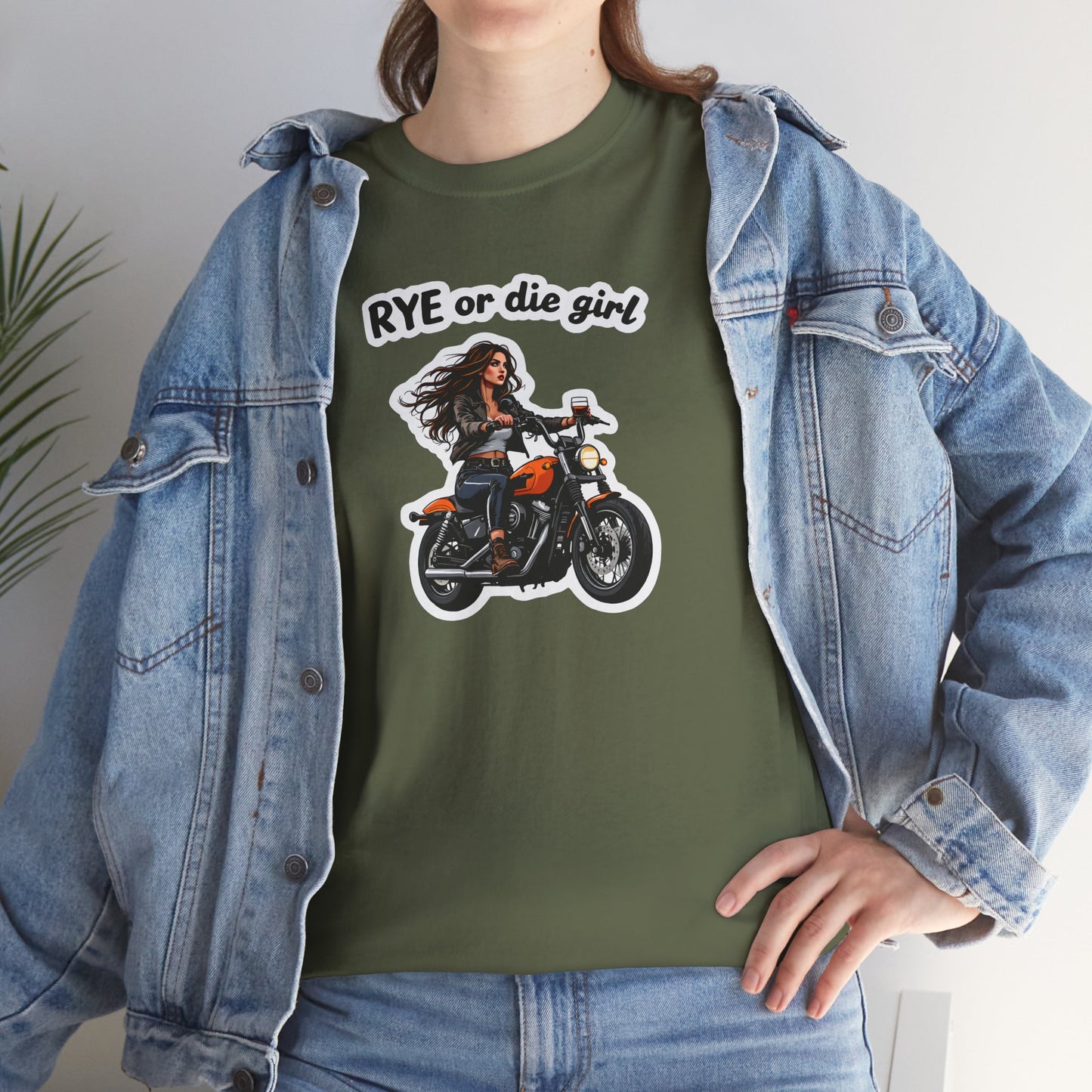 “Rye or Die Girl” Funny T shirt for Whiskey Lovers