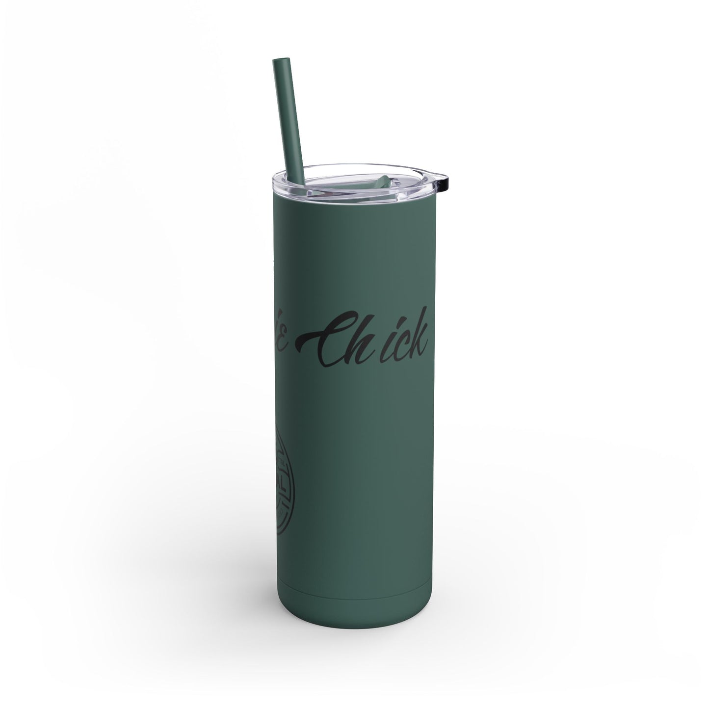 “Rye or Die Chick” Whiskey Themed Skinny Tumbler