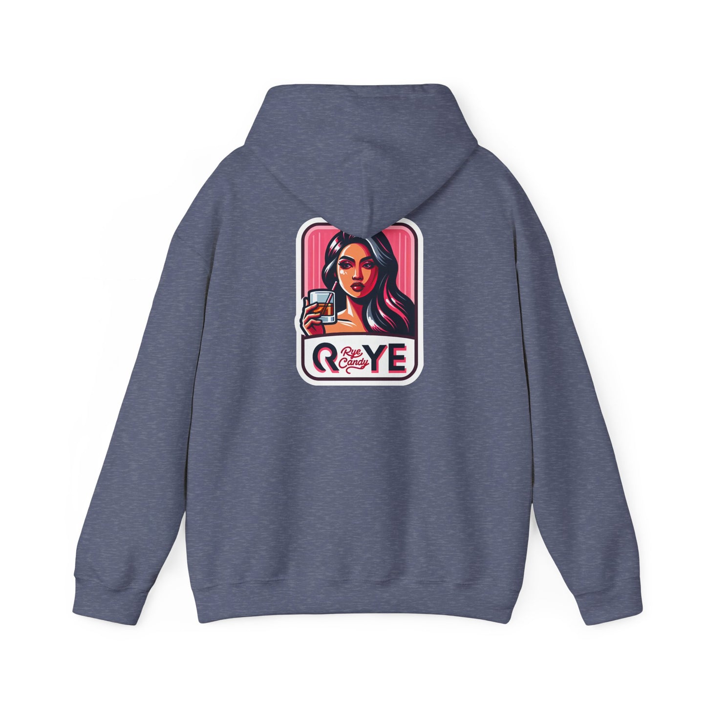 “Rye Candy” Unisex Heavy Hooded Whiskey Sweatshirt