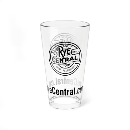 RyeCentral Branded Whiskey Mixing Glass, 16oz