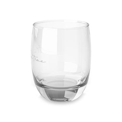 “It’s Rye Time” Fun Whiskey Glass