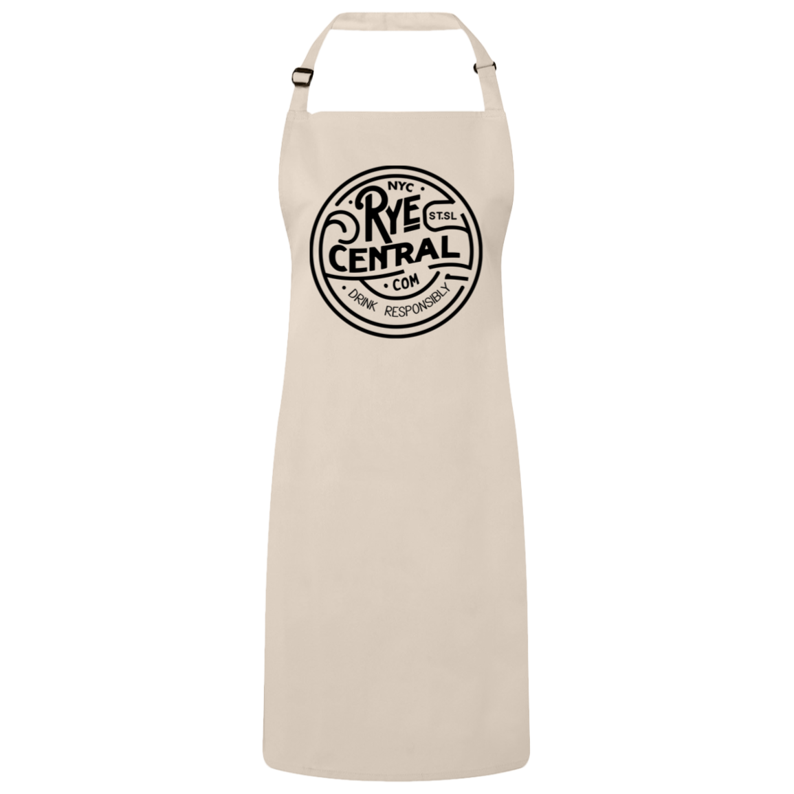 RyeCentral Whiskey Sustainable Bib Apron