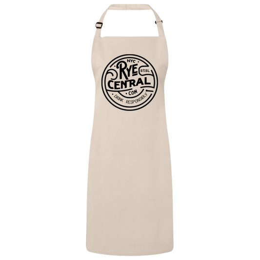 RyeCentral Whiskey Sustainable Bib Apron