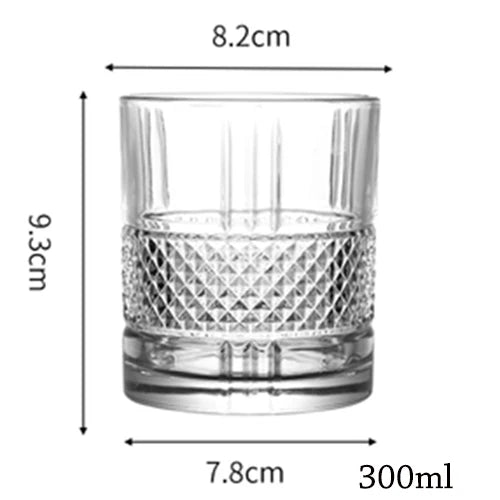 Old Fashioned Whiskey Rocks Glass — 20+ Cuts