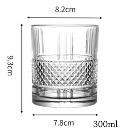 Old Fashioned Whiskey Rocks Glass — 20+ Cuts
