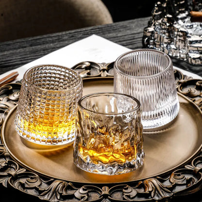 Old Fashioned Whiskey Rocks Glass — 20+ Cuts