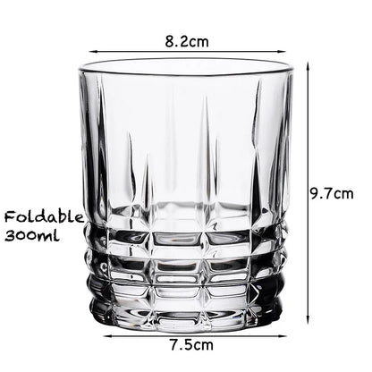 Old Fashioned Whiskey Rocks Glass — 20+ Cuts