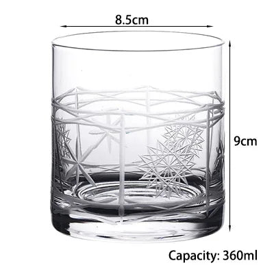 Old Fashioned Whiskey Rocks Glass — 20+ Cuts