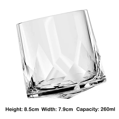 Old Fashioned Whiskey Rocks Glass — 20+ Cuts