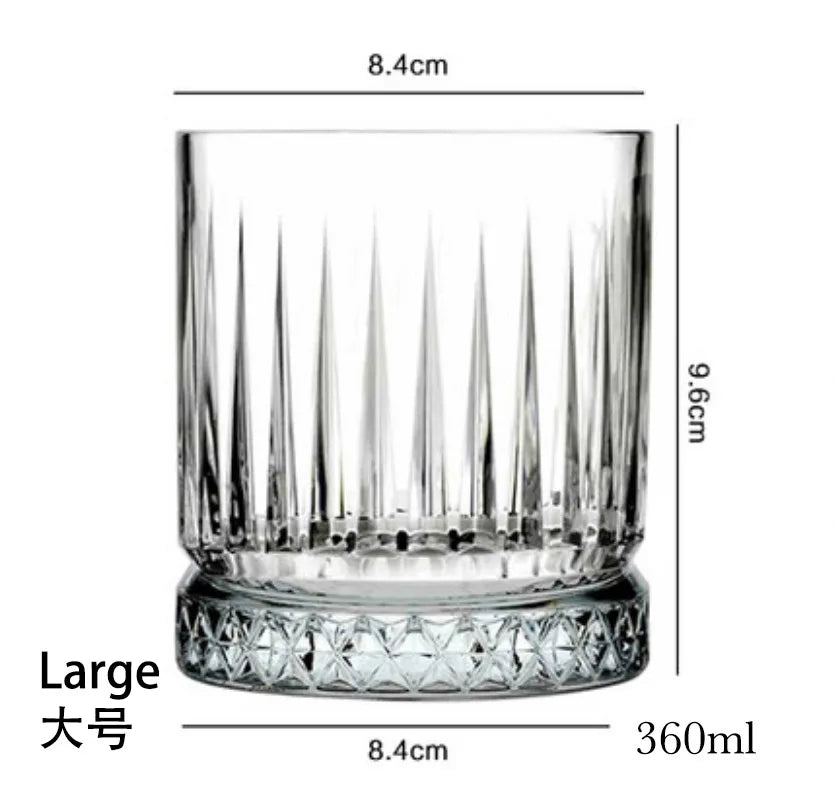Old Fashioned Whiskey Rocks Glass — 20+ Cuts