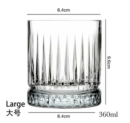 Old Fashioned Whiskey Rocks Glass — 20+ Cuts