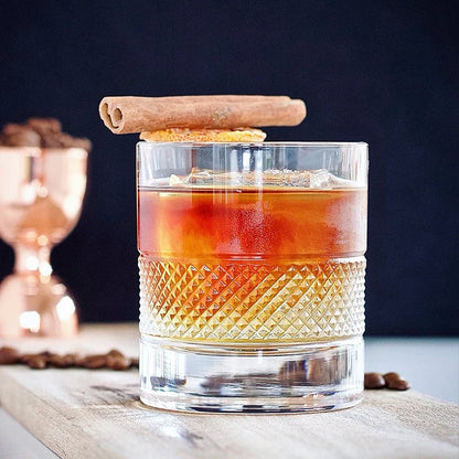 Old Fashioned Whiskey Rocks Glass — 20+ Cuts