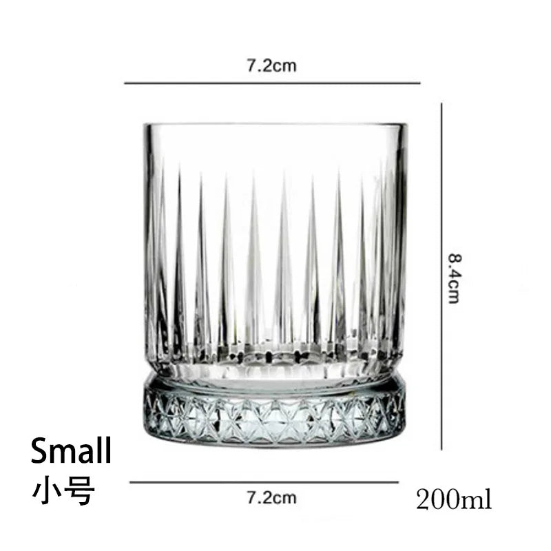Old Fashioned Whiskey Rocks Glass — 20+ Cuts
