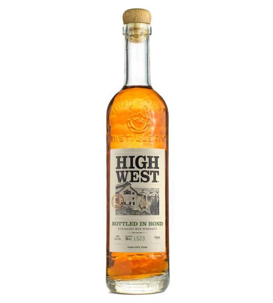 High West Bottled in Bond Rye Bottle