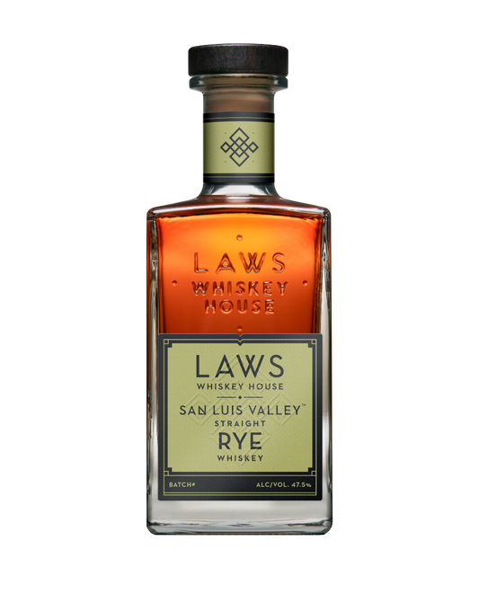 Laws San Luis Valley Straight Rye Bottle