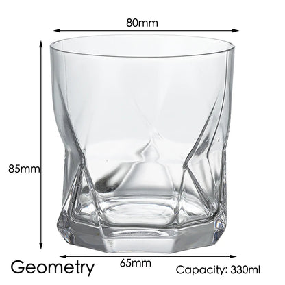 Old Fashioned Whiskey Rocks Glass — 20+ Cuts