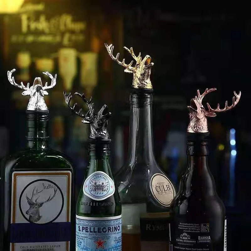 Stag Head Whiskey Pour-Stopper