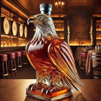 Eagle Whiskey Decanter — Glass Figure