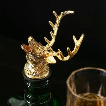 Stag Head Whiskey Pour-Stopper