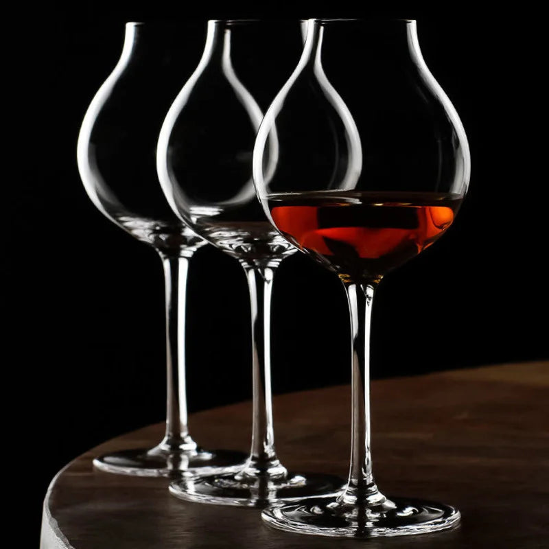 Whiskey Tasting Glasses: Crystal Goblet Cups