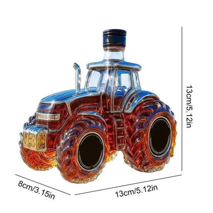 Tractor Whiskey Decanter (300ml Glass)