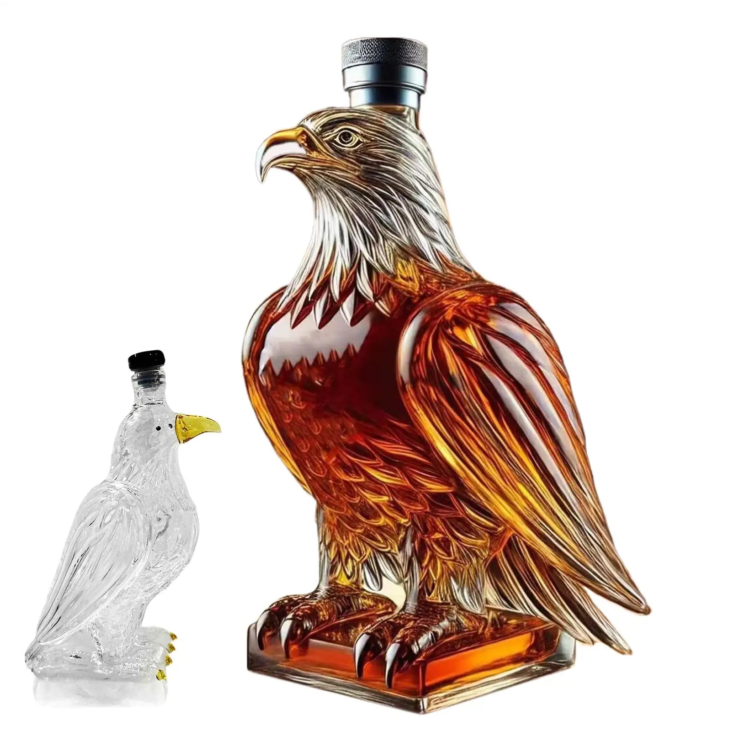 Eagle Whiskey Decanter — Glass Figure