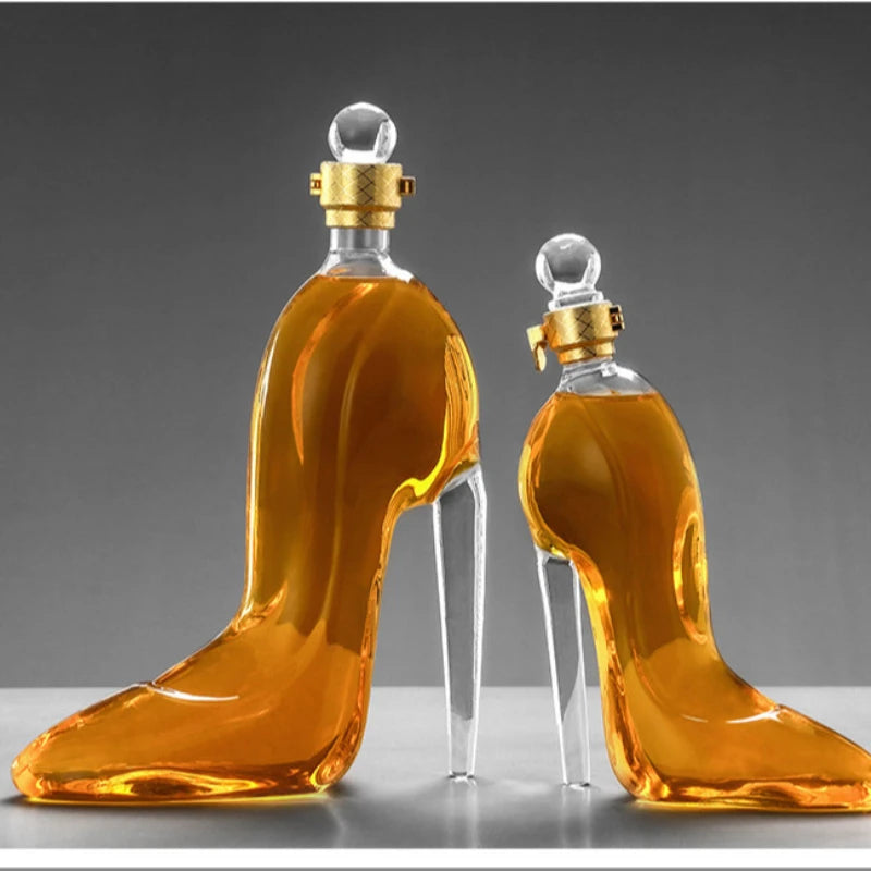 High Heel Stiletto Wine & Whiskey Decanter