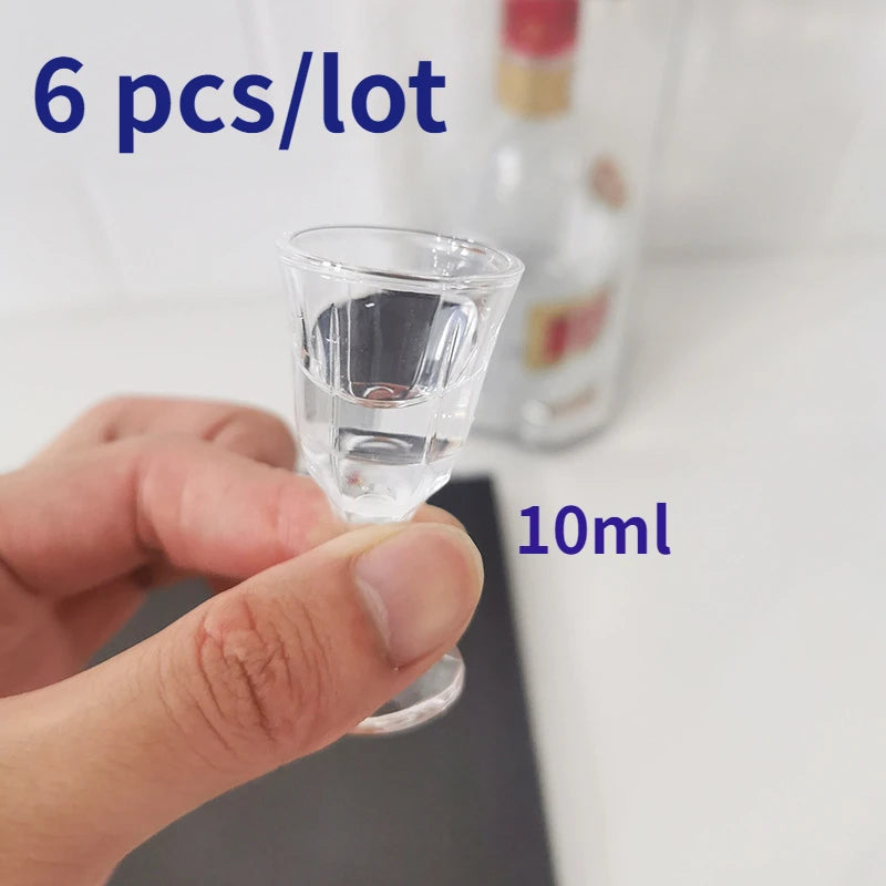 Mini Shot Glasses — Set of 6 (10ml)