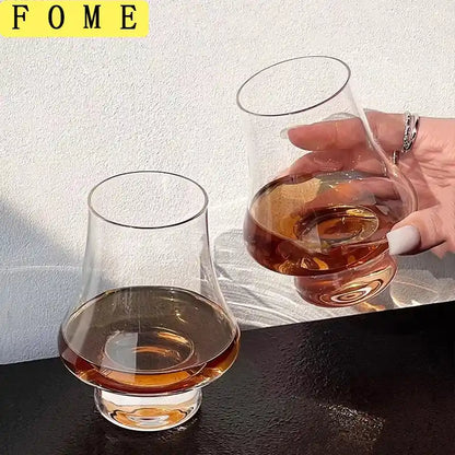 Tapered Whiskey Tasting Glasses – Lead-Free Set (1–6 Pack)