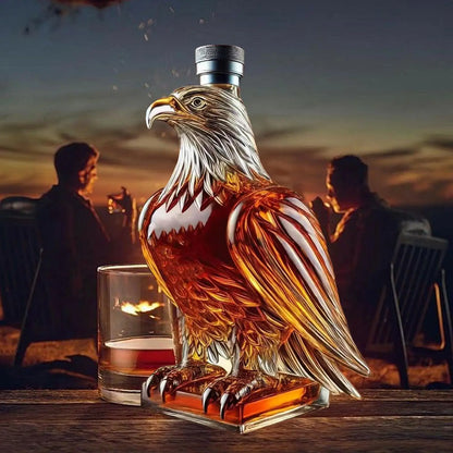 Eagle Whiskey Decanter — Glass Figure