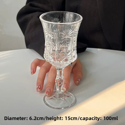 Crystal Wine & Whiskey Decanter (Handmade, U-Shaped)