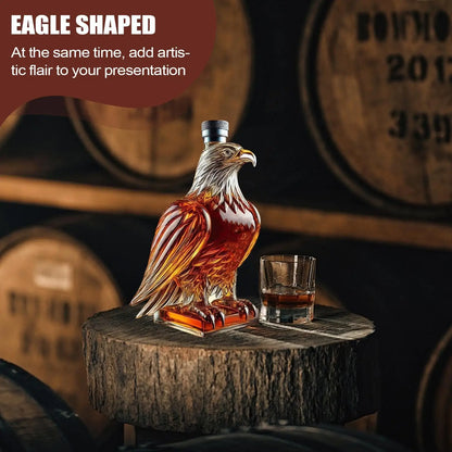 Eagle Whiskey Decanter — Glass Figure