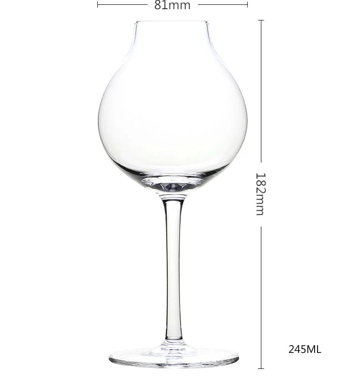 Whiskey Tasting Tulip Cups - in use