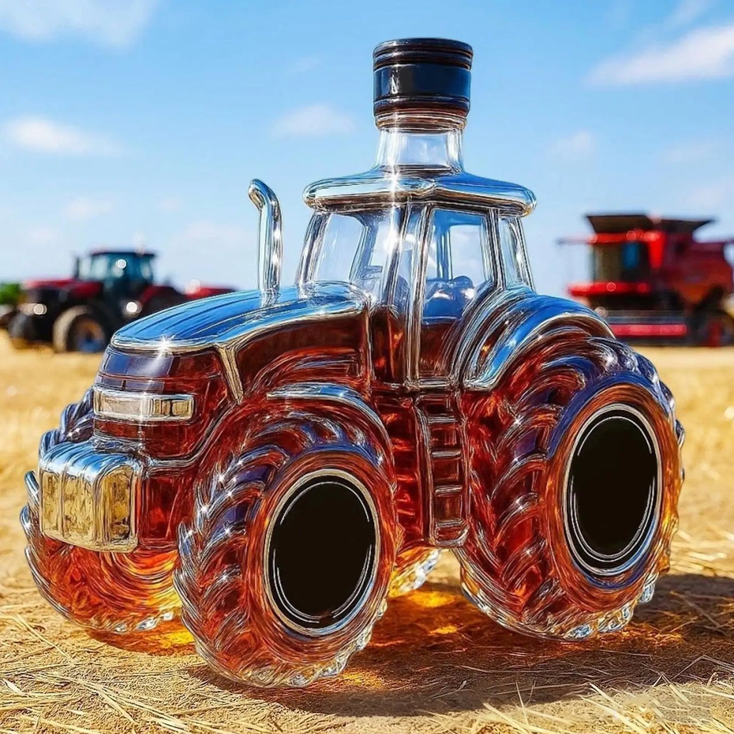 Tractor Whiskey Decanter (300ml Glass)