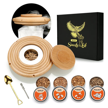 Cocktail Smoker Kit with Wood Chips