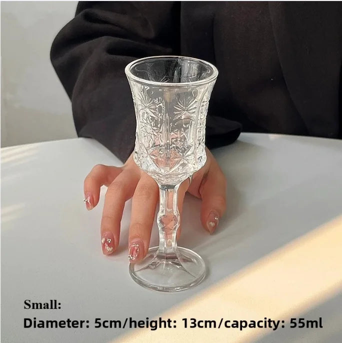 Crystal Wine & Whiskey Decanter (Handmade, U-Shaped)