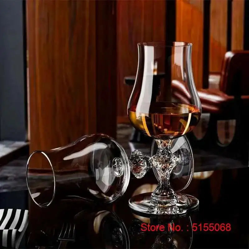Glencairn-Style Footed Crystal Nosing Goblet