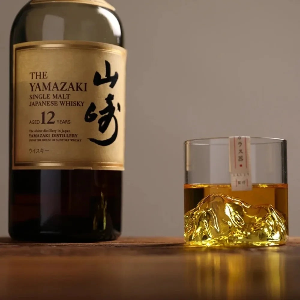 3D Mountain Whiskey Glass — Guanshan (5oz)