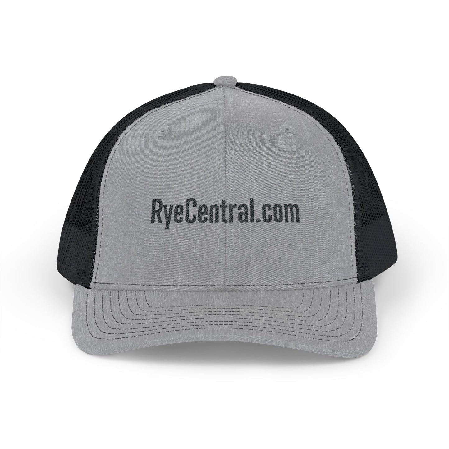 Classic mesh trucker cap with vintage whiskey distillery design