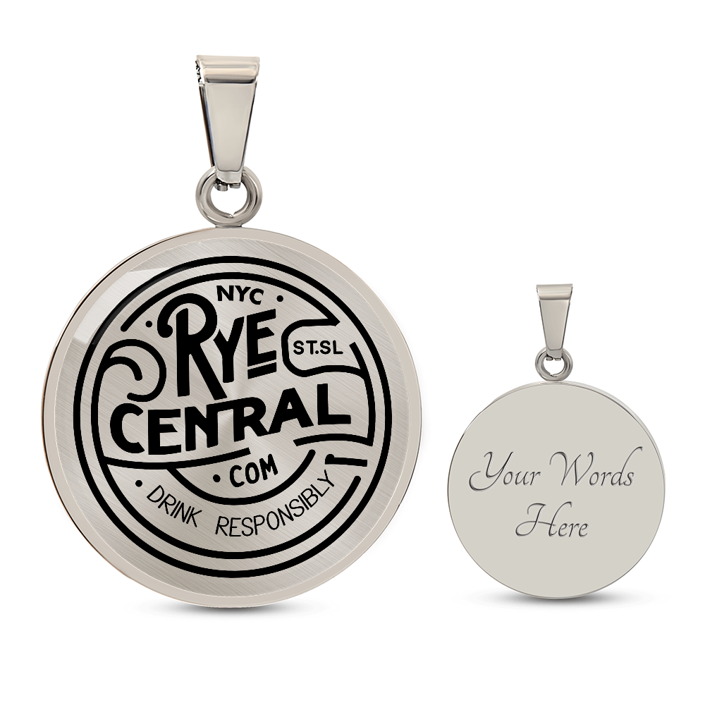 RyeCentral Whiskey Circle Necklace