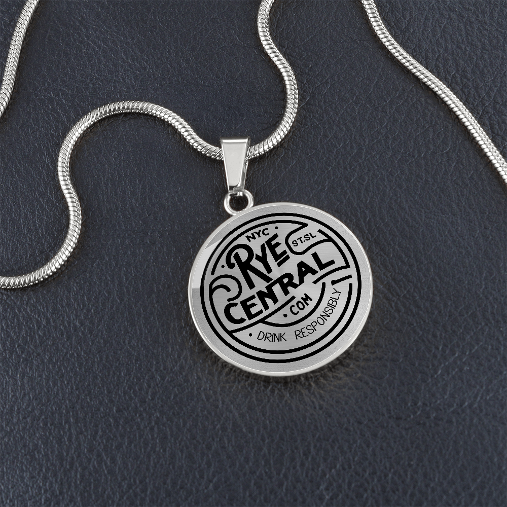 RyeCentral Whiskey Circle Necklace