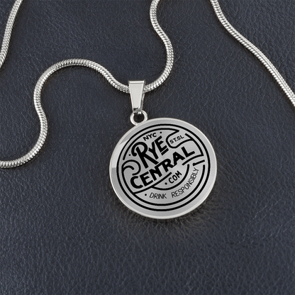 RyeCentral Whiskey Circle Necklace