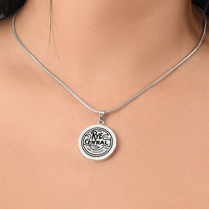 RyeCentral Whiskey Circle Necklace