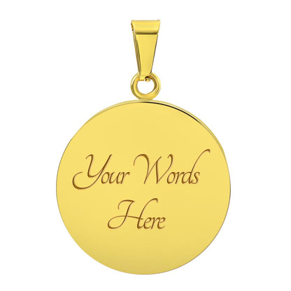 RyeCentral Whiskey Circle Necklace